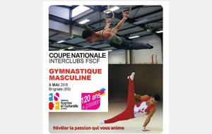#GYM MASCULINE-FINALE de la COUPE NATIONALE INTERCLUBS 2018