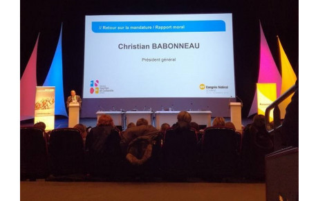 Christian BABONNEAU réélu à la présidence de la FSCF