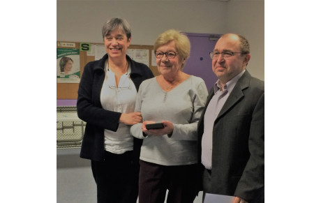 #Cran - Une reconnaissance fédérale pour Monique Dionet