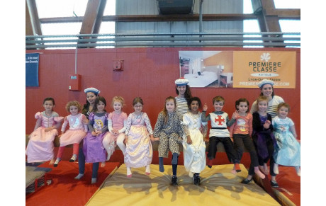 #GymFéminine - Le carnaval chez les mini poussins
