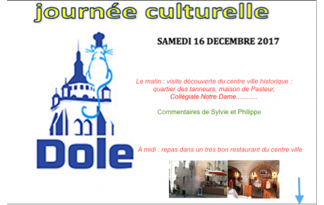 #CRAN RANDO - JOURNÉE CULTURELLE - DOLE