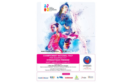 #GYM FÉMININE RETOUR SUR LE CHAMPIONNAT FÉDÉRAL PAR ÉQUIPES F-F1