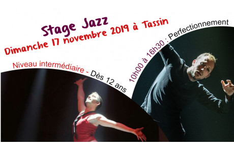 #Danse - stage de perfectionnement JAZZ