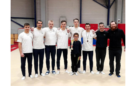 1er tour des Coupes nationales Gymnastique masculine