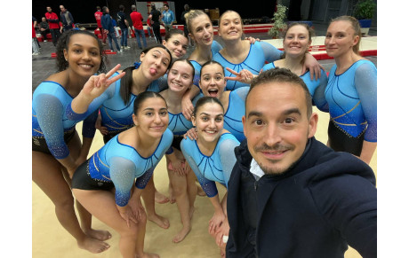 Demi-finales des Coupes Nationales FSCF de Gymnastique Artistique Féminine.